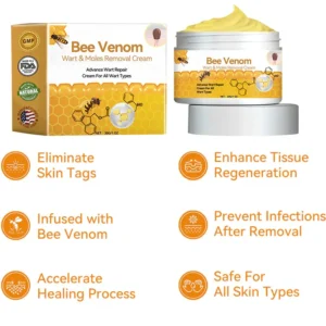 AQA™ Bee Venom Wart & Moles Removal Cream