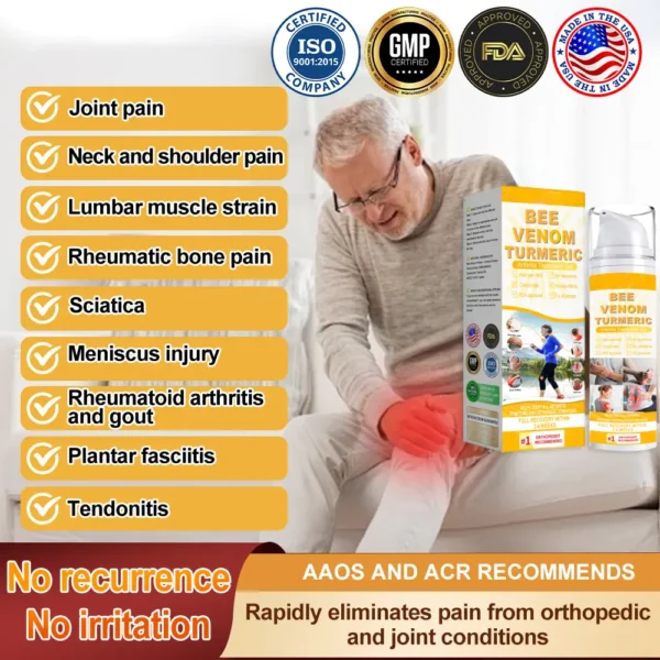 Lotmay™ Bee Venom & Turmeric Arthritis Treatment Gel